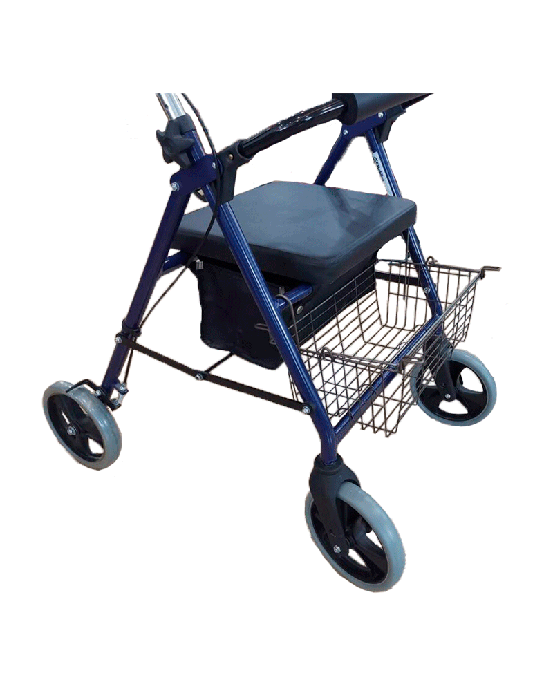 Mobilex Korb für Impala Rollator, 440 x 282 x 209 mm, zum Einhängen aussen
