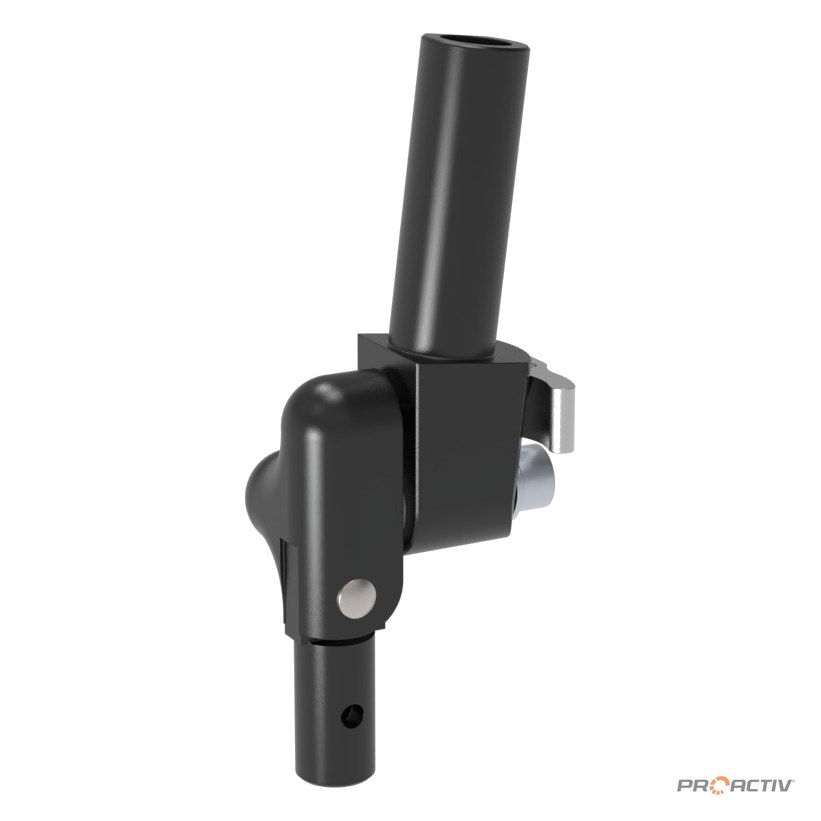 PRO ACTIV Ersatzteil – Rahmeneinsteckgelenk, links, V-Form