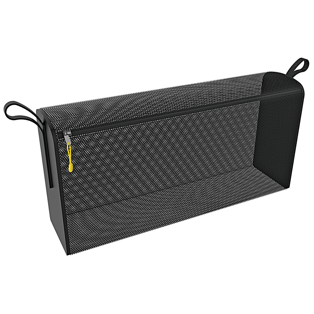 Rehasense Netzgepäcktasche für Standardrollatoren, schwarz – Ansicht 1