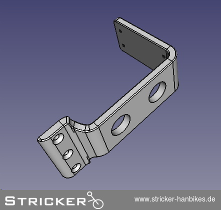 Klickfixhalter Micro GX & Lomo GX – Stricker Handbikes, Bestellnummer 202084-R