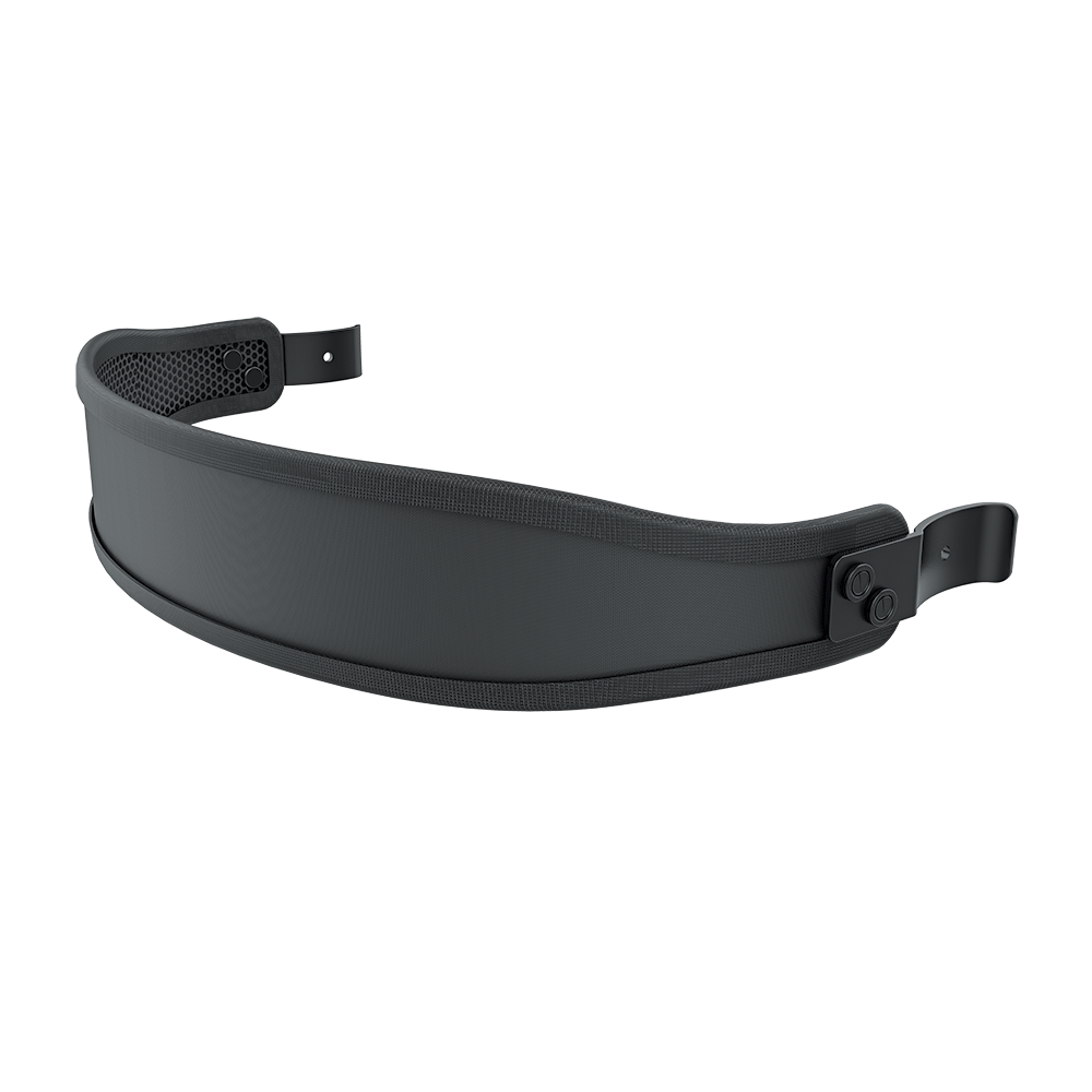 Rehasense Klassik Rückengurt für Rollatoren der Größe M, Länge 71 cm, Breite 8 cm, schwarz – Ansicht 1