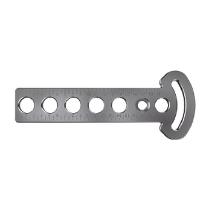 Rehasense PAWS Aufnahme für Klemmhalter 185 mm
