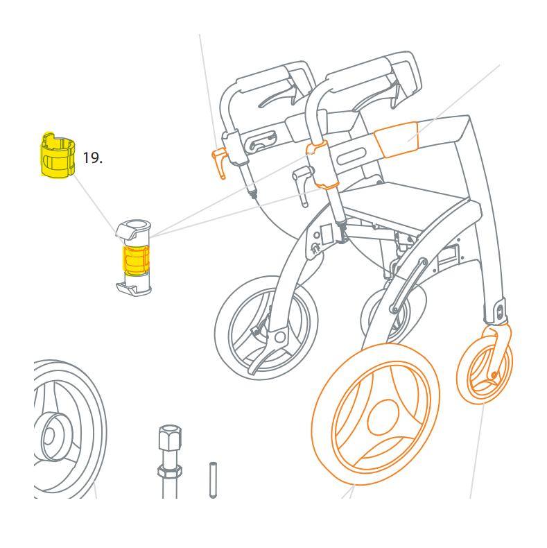 Rollz Drehhülsenbegrenzer für Rollz Motion