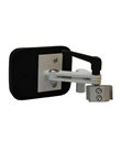 Mobilex Einstellbare Seitenpelotte aus PU Schaum - 10 x 14 cm - links