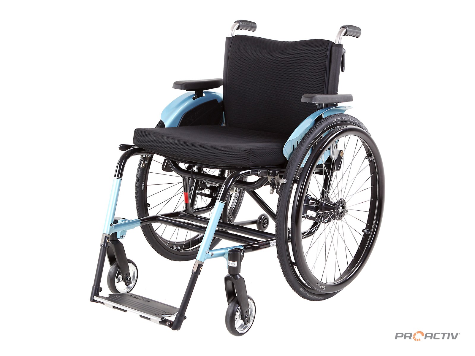 PRO ACTIV SPEEDY A2 Aktivrollstuhl, Dreiviertelansicht von vorne