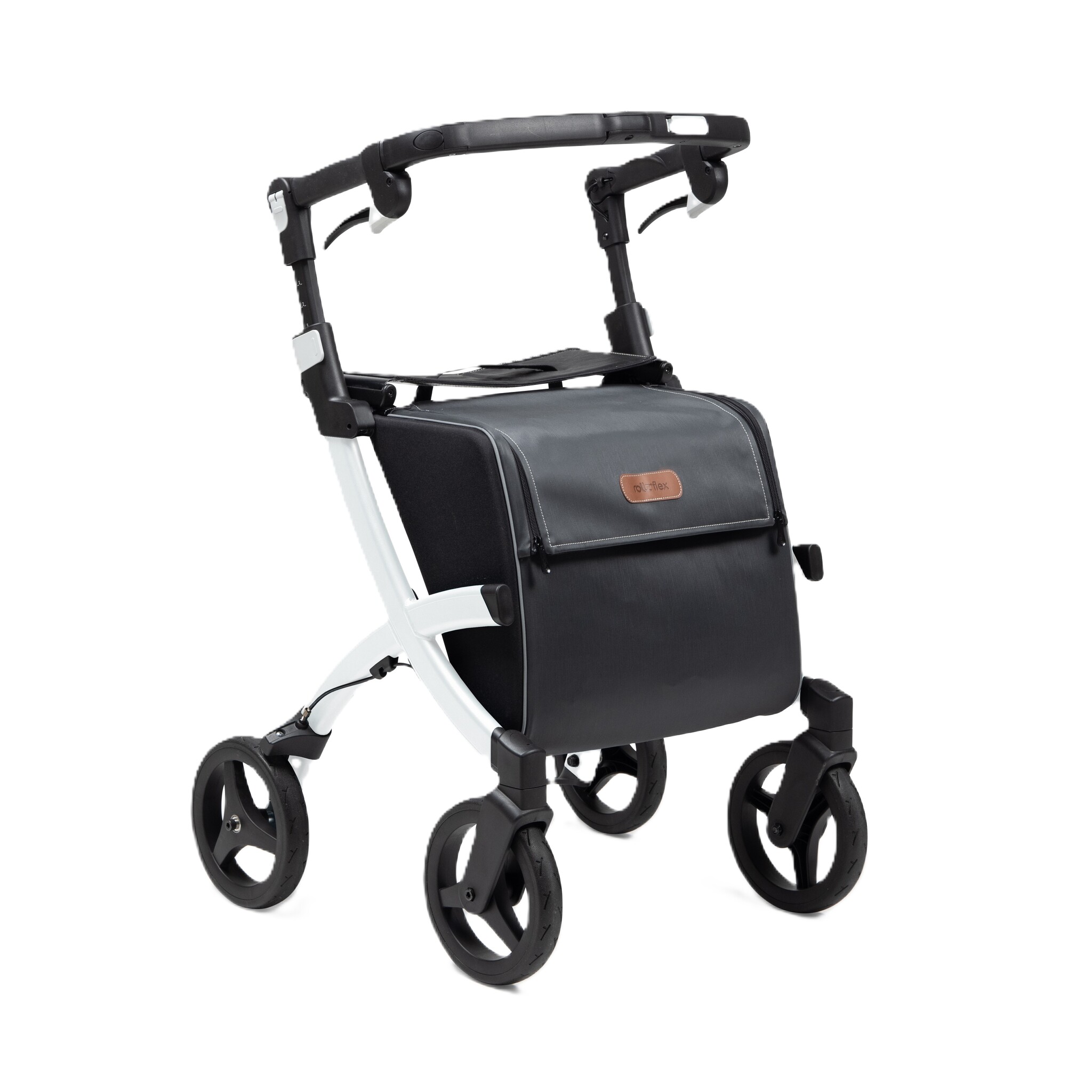 Rollz Flex Einkaufsrollator – Weiß