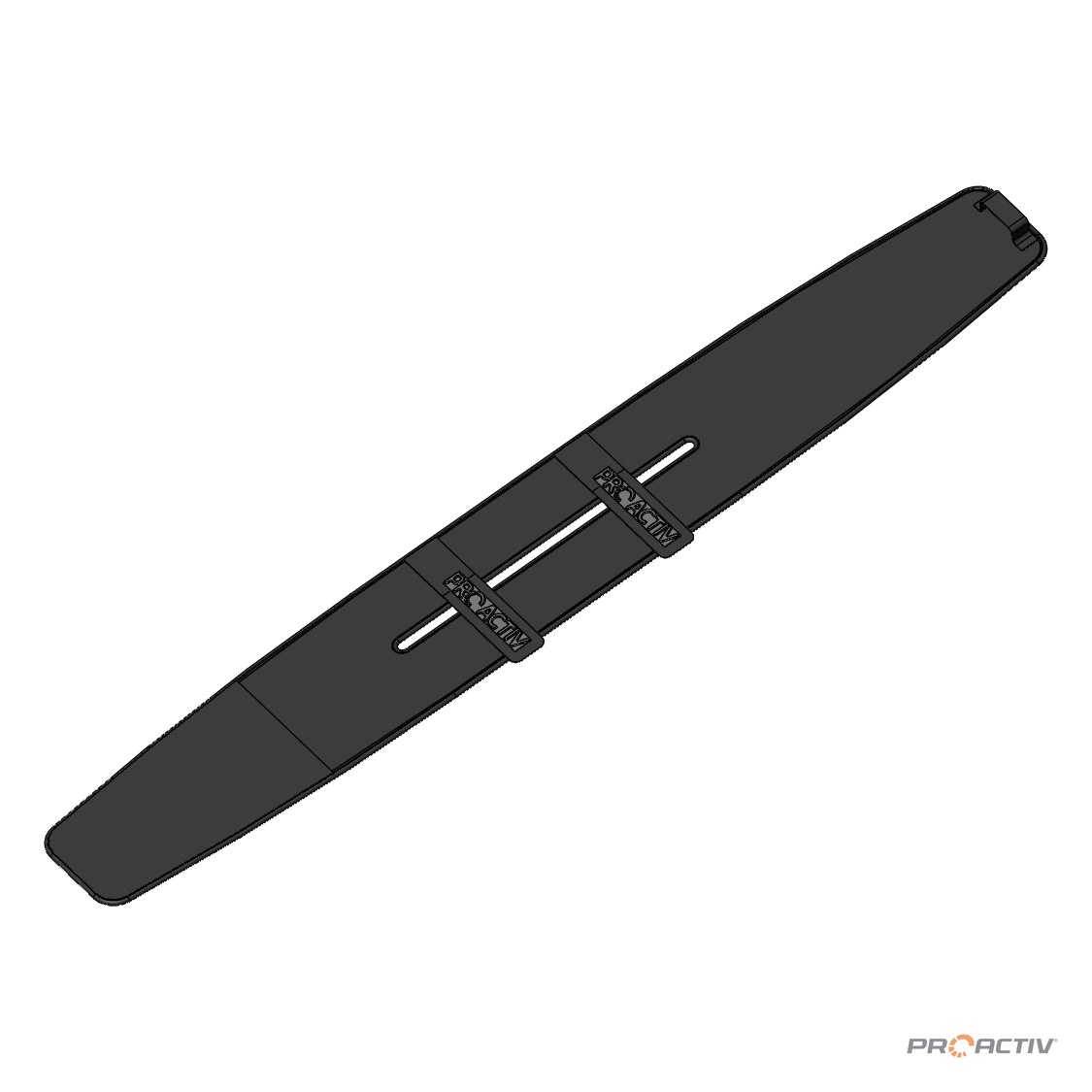 PRO ACTIV Ersatzteil – Brustgurt Größe L, 145cm, Neopren schwarz