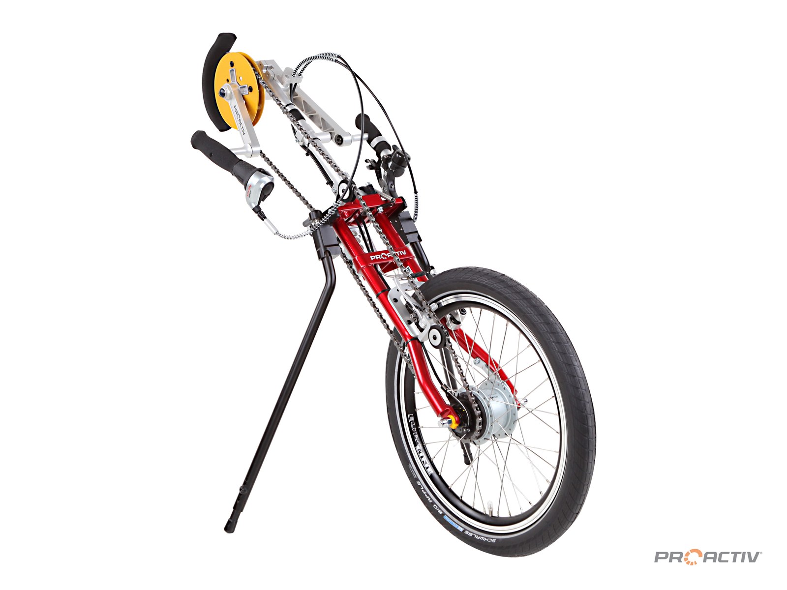 PRO ACTIV SPIKE Adaptivbike, Dreiviertelansicht von vorne