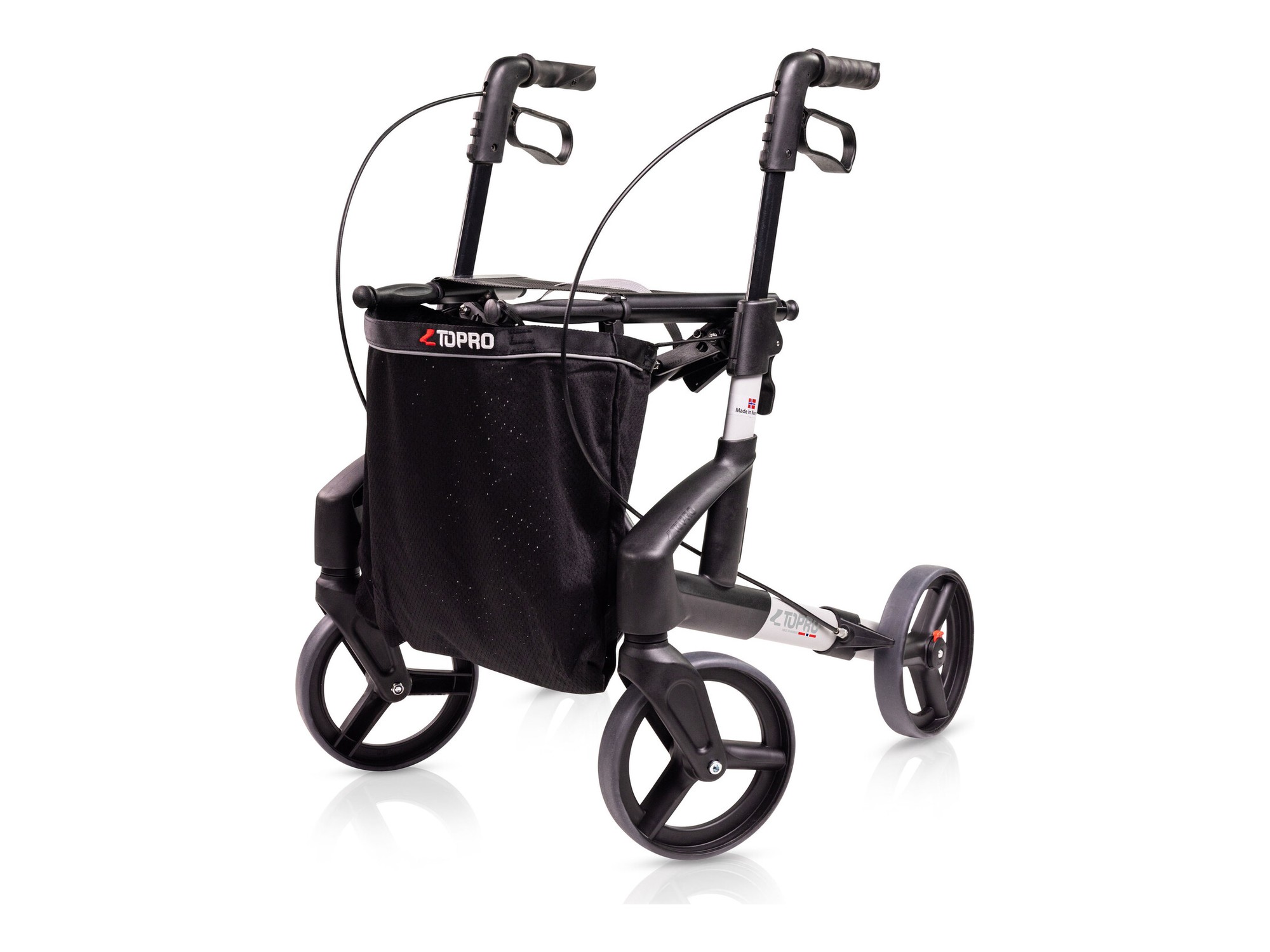 TOPRO Troja Original Rollator Medium – Polarsilber