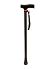 Mobilex Gehstock, schwarz, Höheneinstellung 77,5-100,0 cm