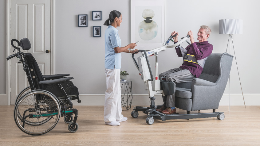 Invacare ISA STANDARD Steh- und Aufrichthilfe – Ansicht 7