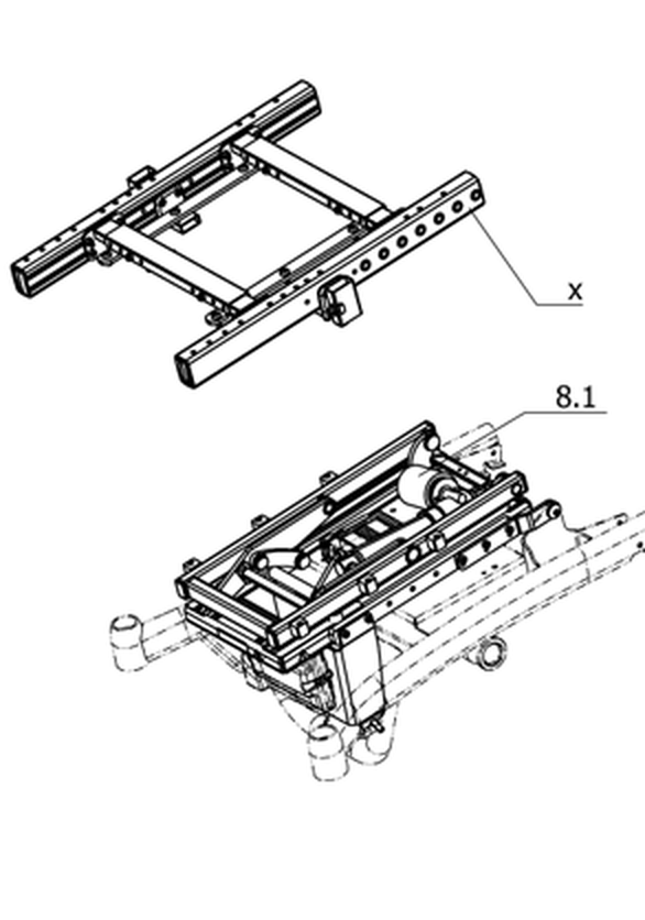 Sitzneigungsverstellung elektrisch 50° (Code 4118)