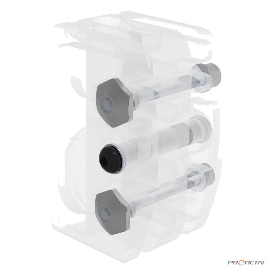 PRO ACTIV Ersatzteil – Kleinteileset Lenkkopfadapter
