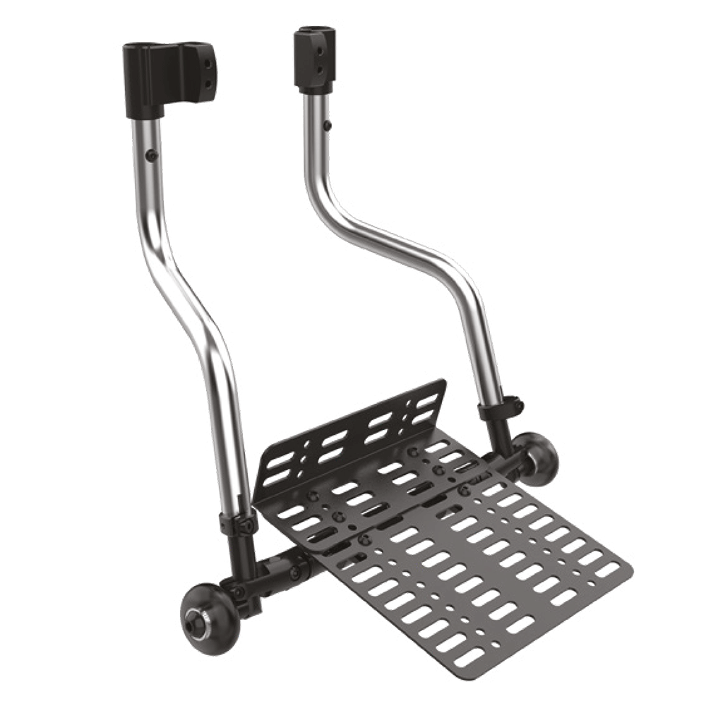 Rehasense PAWS Fußauflage mit Stützrollen für City 12"/14", Manual Lift