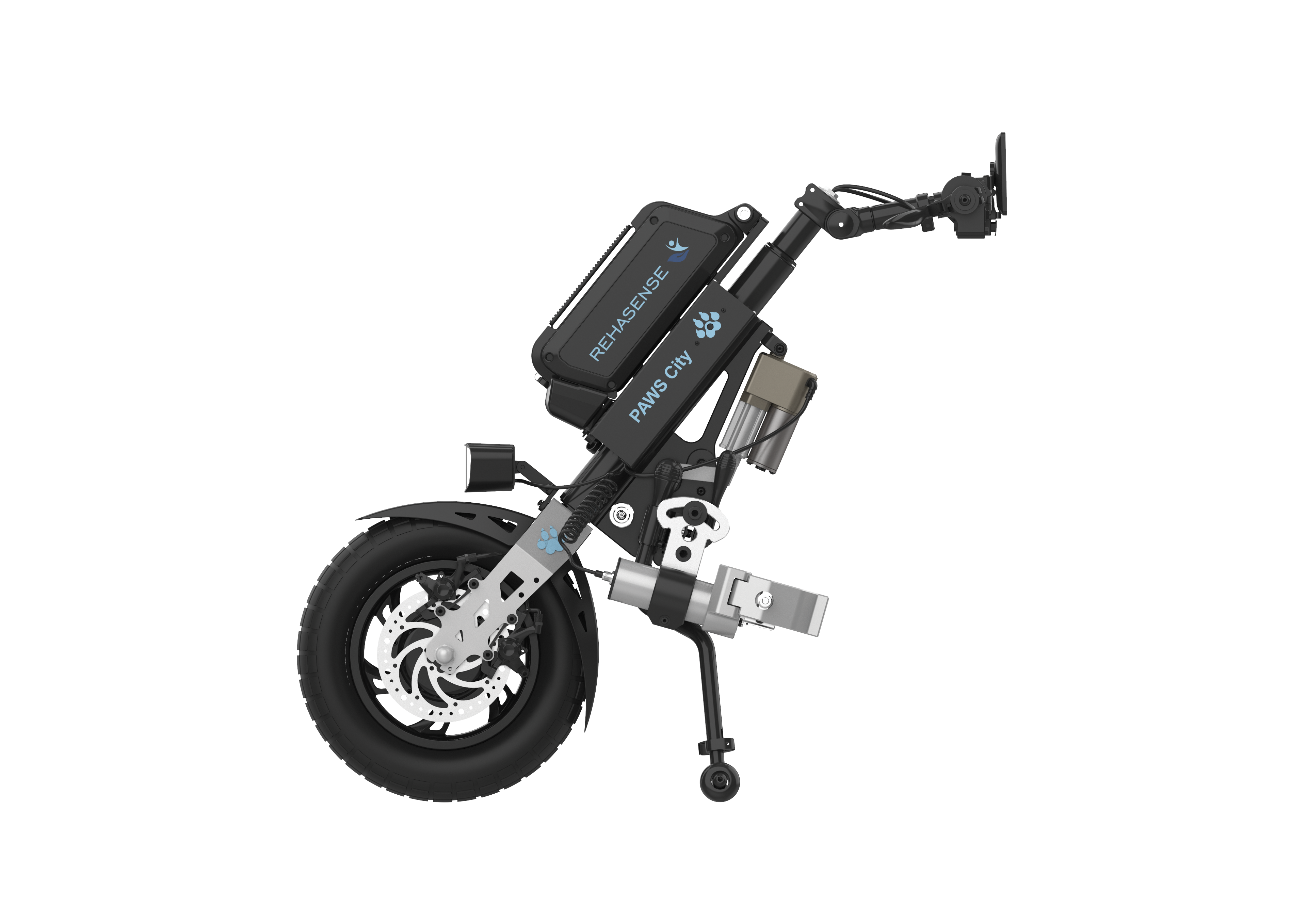 Rehasense PAWS City 14" Zuggerät, automatische Klemme, Klassik-Griff