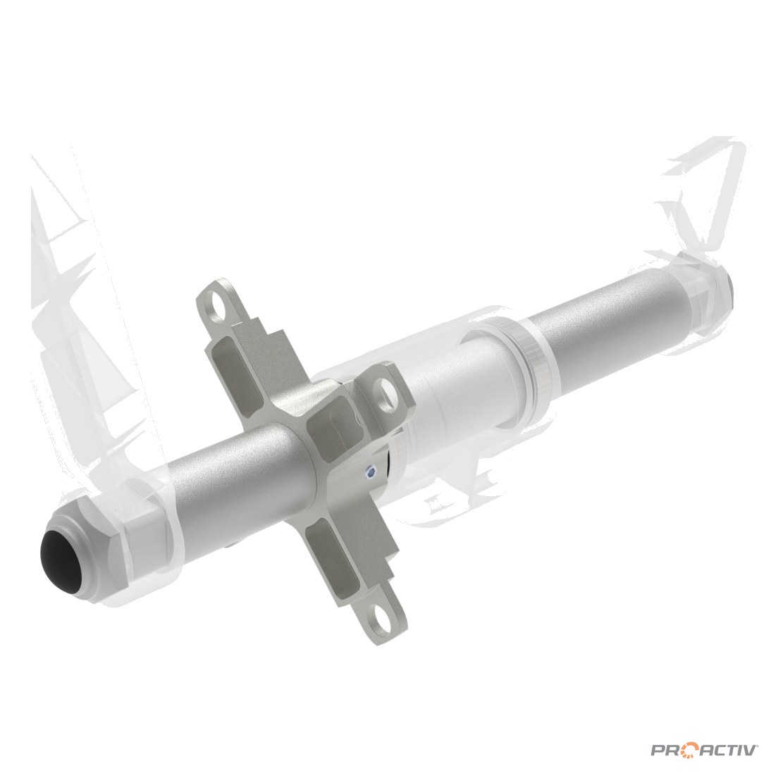 PRO ACTIV Ersatzteil – Tretlagerwelle 276mm Griffweite 50cm