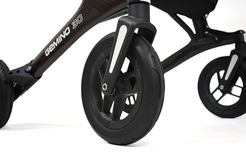 Comfort-Räder am Gemino 30 Carbon