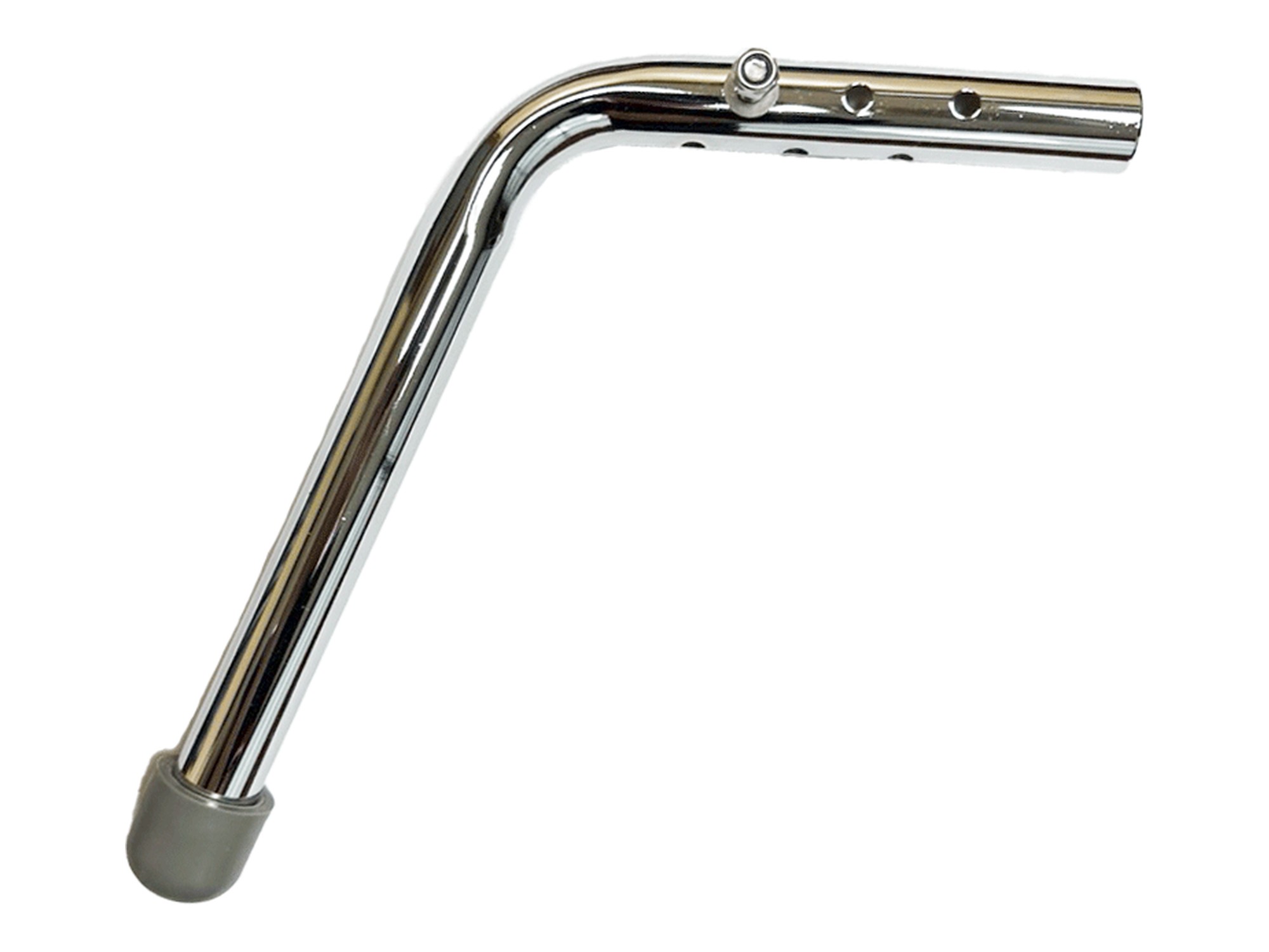 Mobilex Anti-tip für "Kakadu" Toilettenrollstuhl, passt an alle 24'' Modelle (1 Stück)