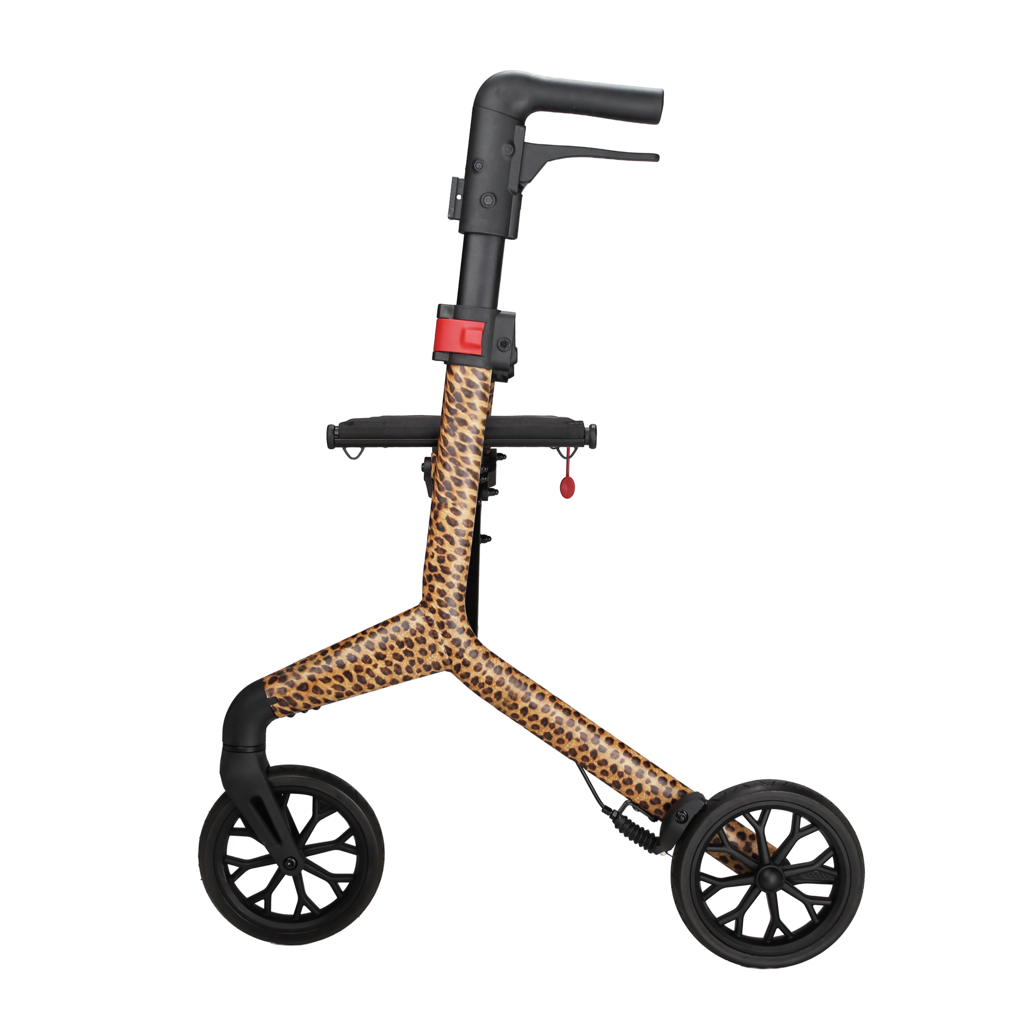 QUNN Rio Rollator im Animal-Design – Leopard