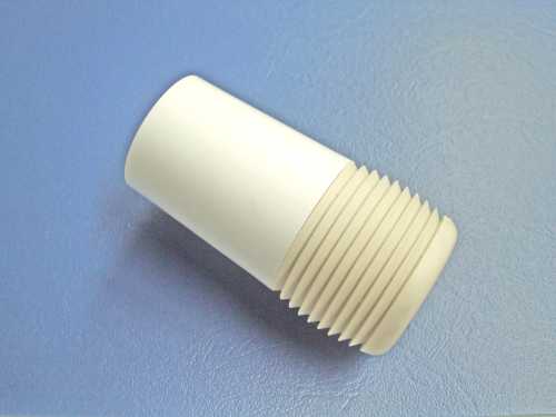 Gummifuß KUNSTSTOFF/WEISS D=40/49 H=93 MM