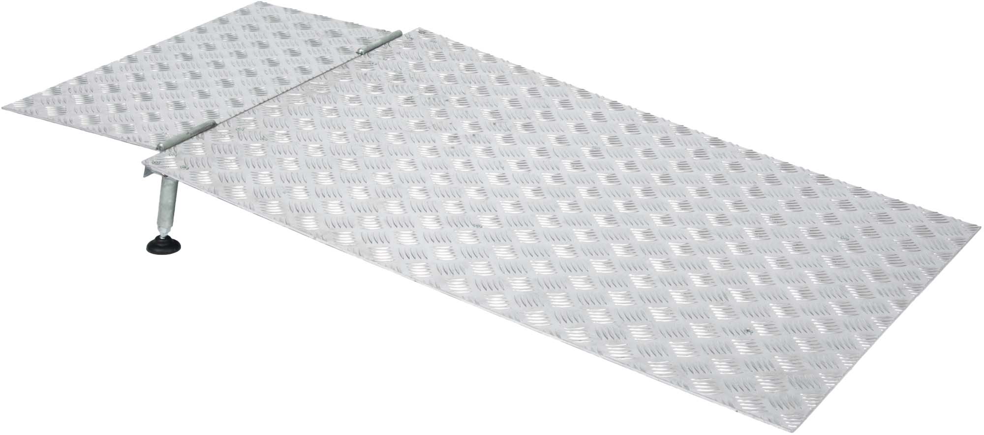Mobilex Terrassenrampe 80 x 100 cm mit Klappteil 30 cm