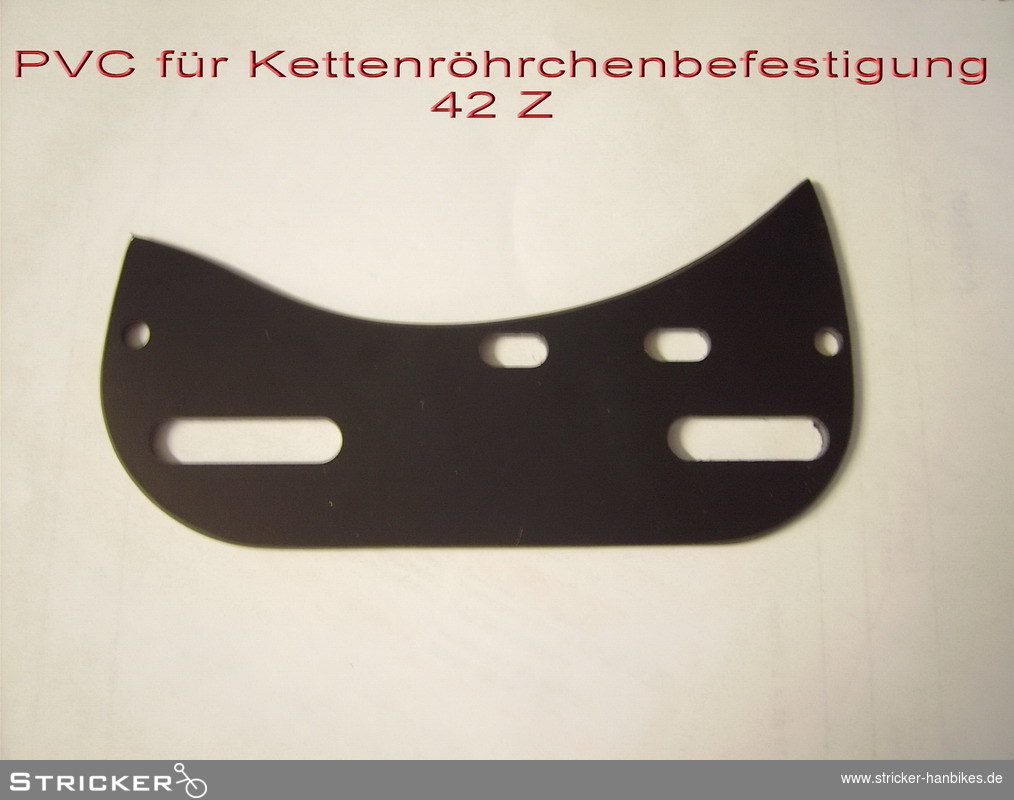 PVC für Kettenröhrchenbefestigung – Stricker Handbikes, Bestellnummer 353038-0