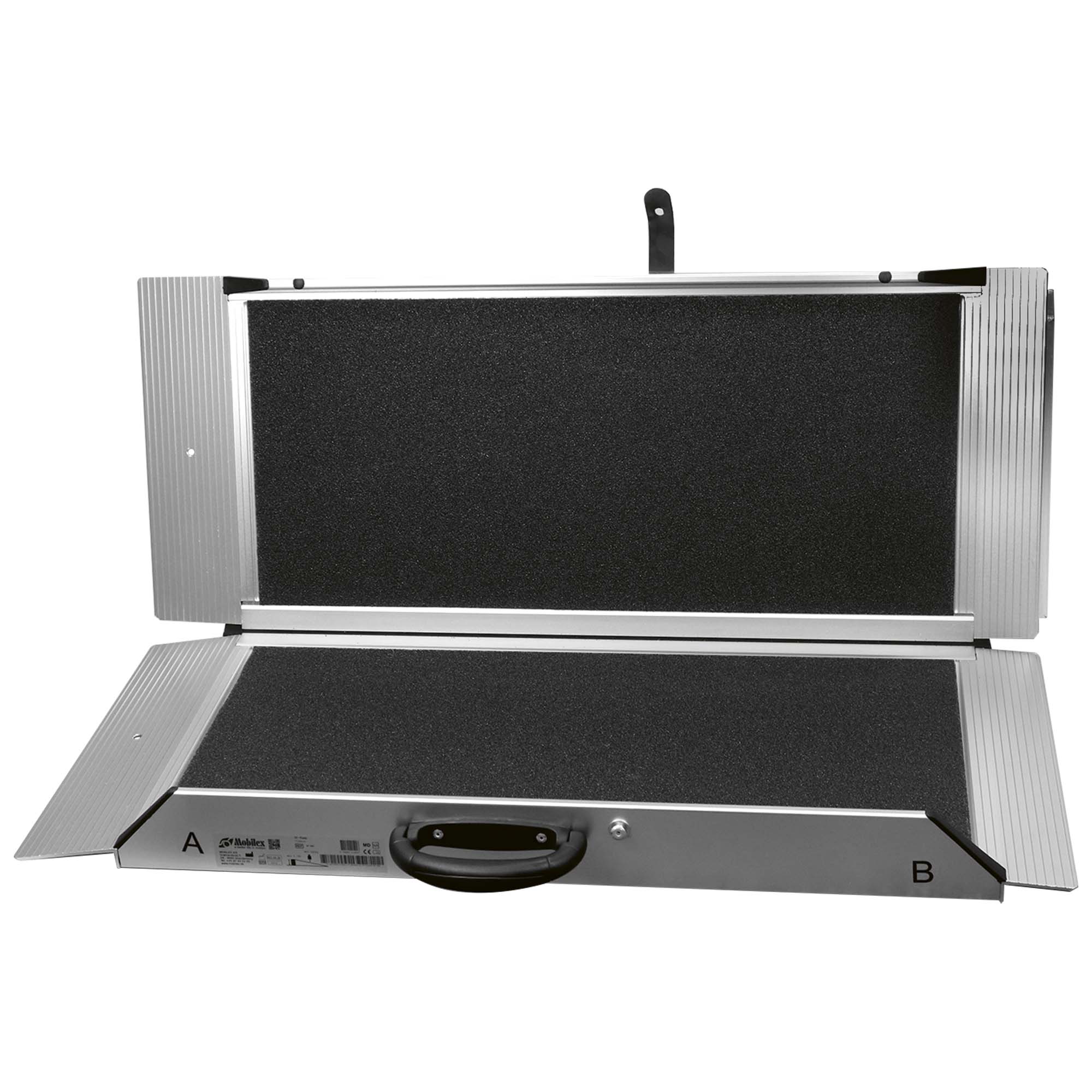 Mobilex Einfach faltbare Kofferrampe - SF Rampe 77 x 90 cm