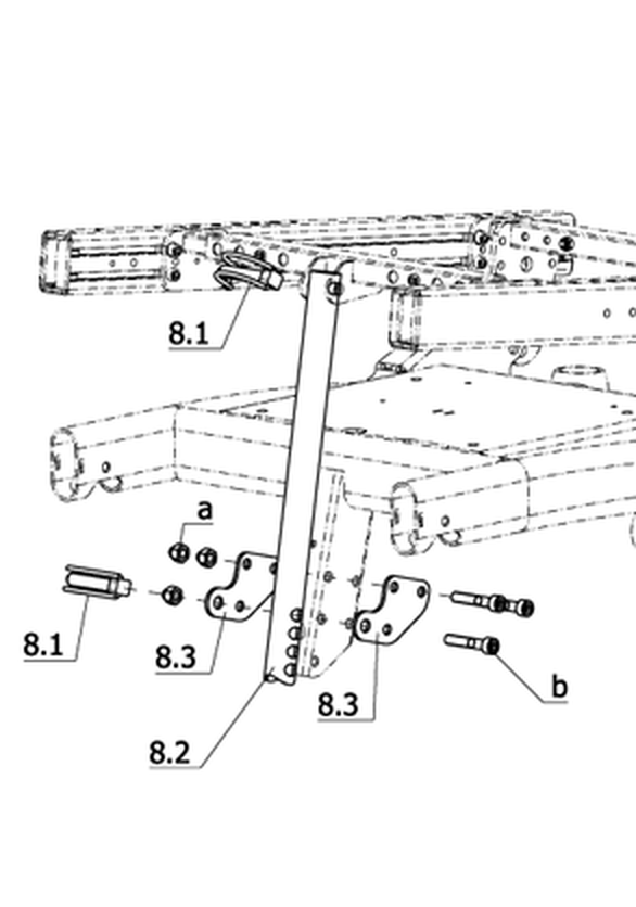 Sitzneigungsverstellung mechanisch (Code 119)