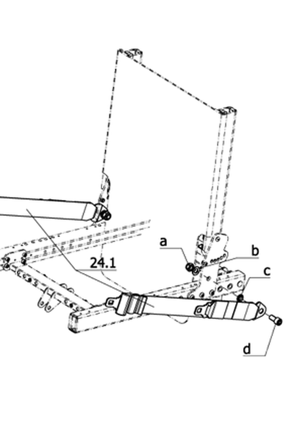 Personen-Rückhaltesystem nach ISO7176 - 19 (Code 721)