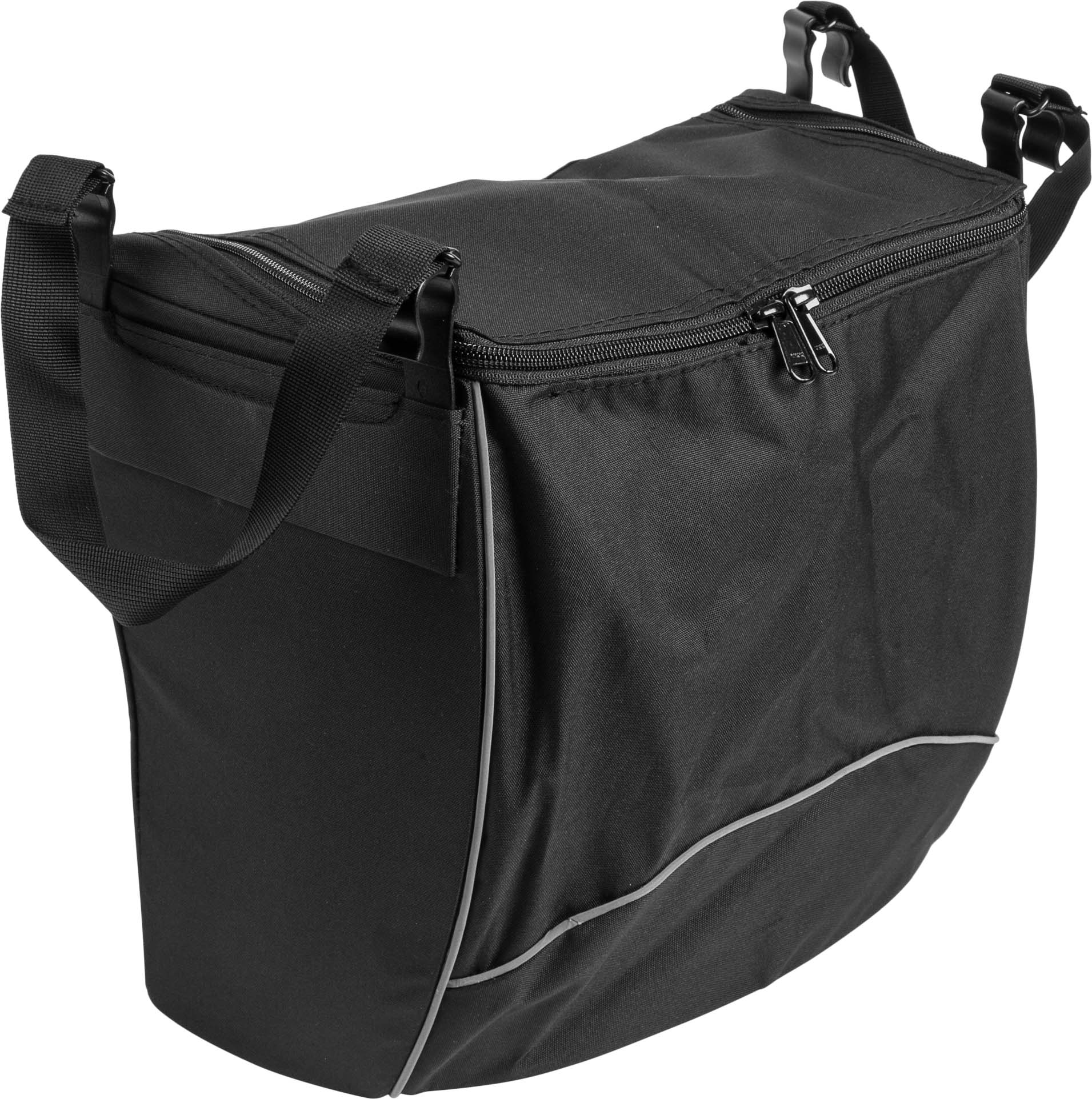 Mobilex Schließbare Tasche mit Reißverschluss für Leopard, Gepard, Panda und Tiger Rollator