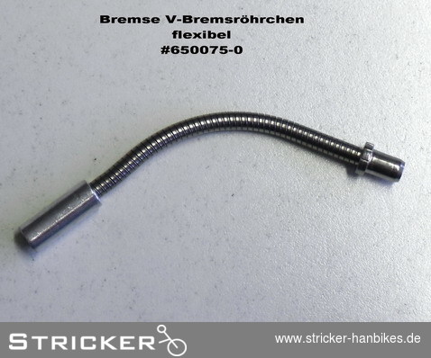 Bremse V-Bremse Führungsröhrch. flexibel – Stricker Handbikes, Bestellnummer 650075-0
