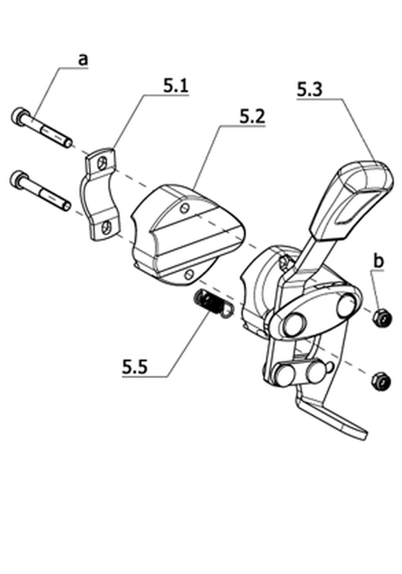 Druckbremse für Fahrer (Code 651)