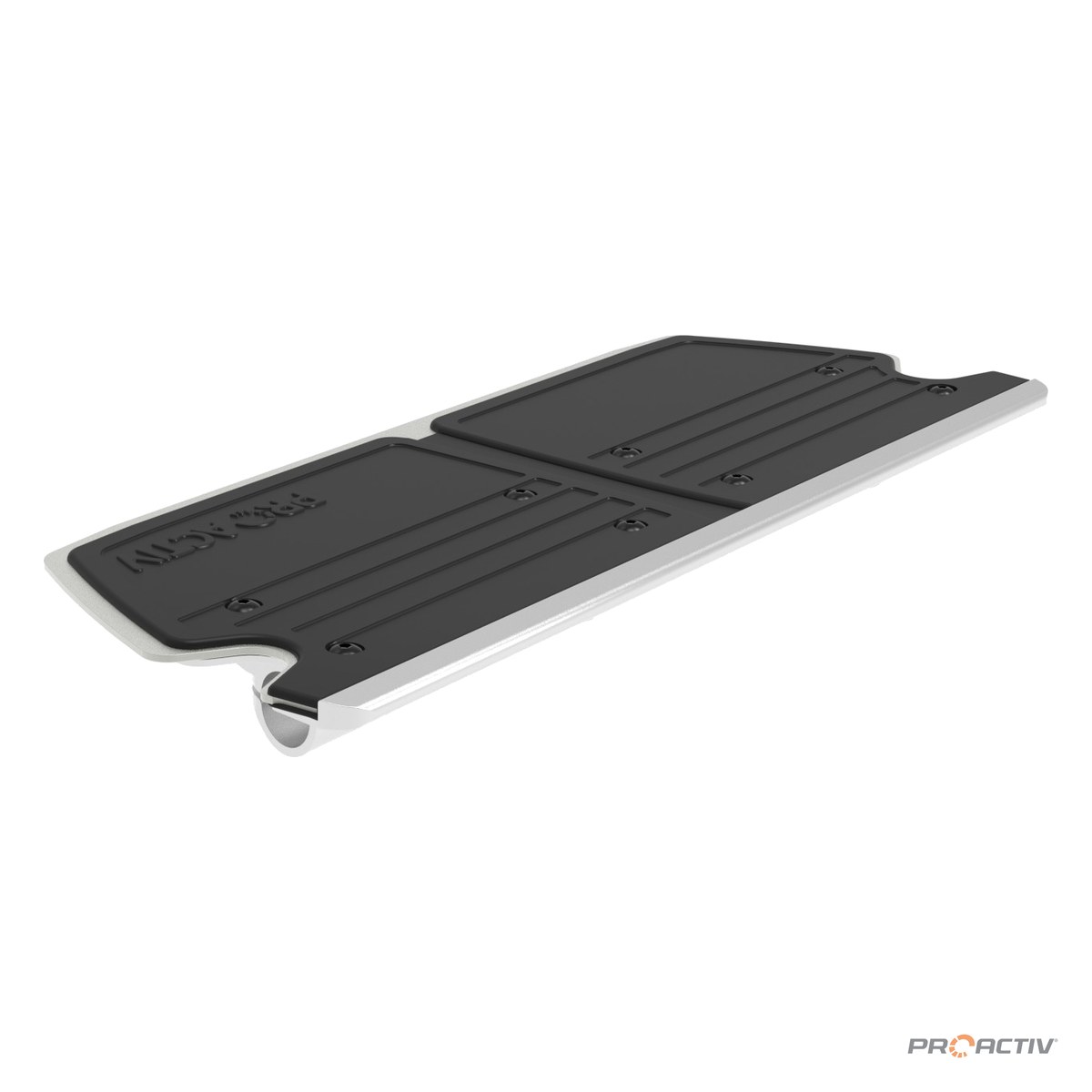 PRO ACTIV Ersatzteil – Fußbrettauflage gummiert, 14 cm tief