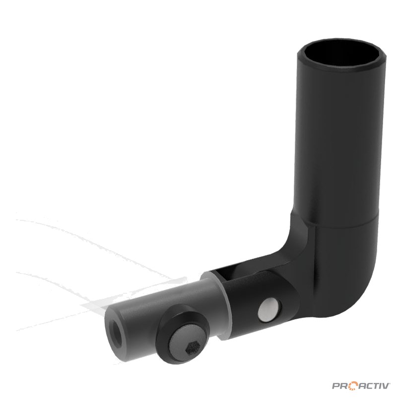 PRO ACTIV Ersatzteil – Fußauflagegelenk G-Form L