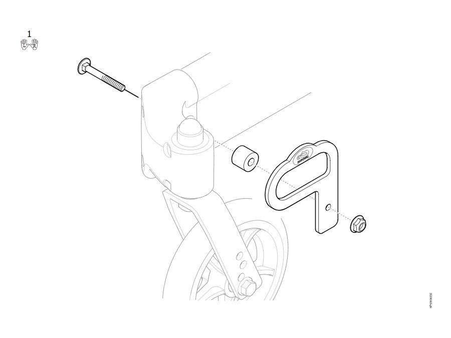 Transportbefestigungshaken