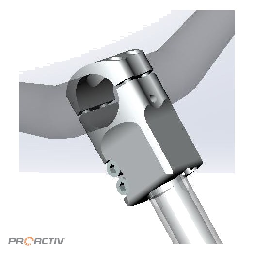 PRO ACTIV Ersatzteil – Lenkeraufnahme Ø31,8mm
