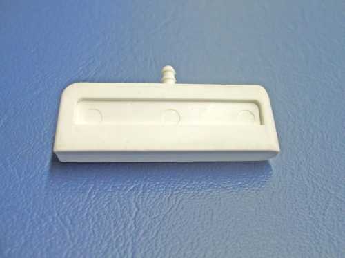Auflagepuffer Weiß / Gummi 60 x 10 x 19 MM