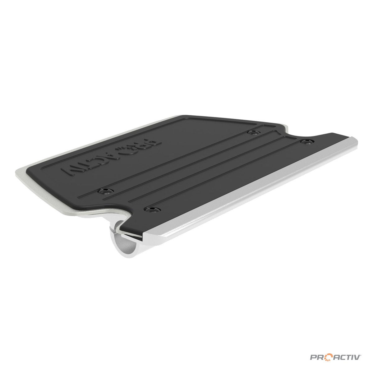 PRO ACTIV Ersatzteil – Fußbrettauflage gummiert, 14 cm tief