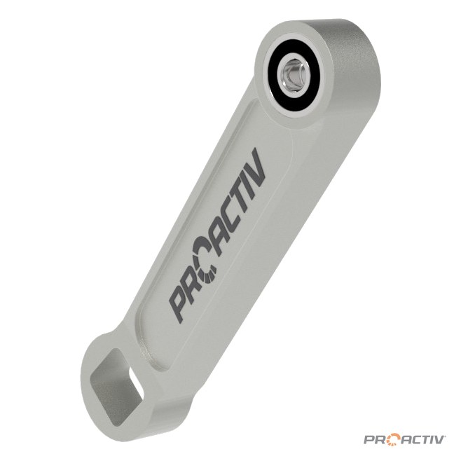 PRO ACTIV Ersatzteil – Tretkurbel 155mm mit Vierkantaufnahme