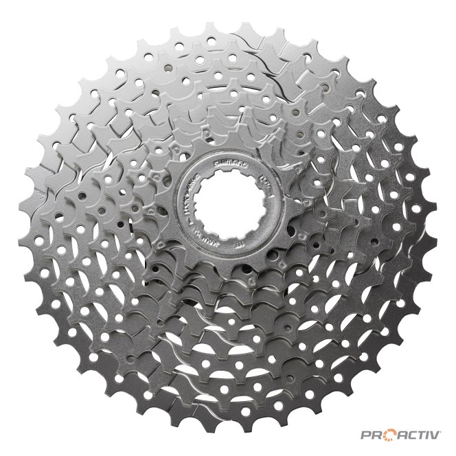 PRO ACTIV Ersatzteil – Shimano Kassette HG50 9-Fach 11-34