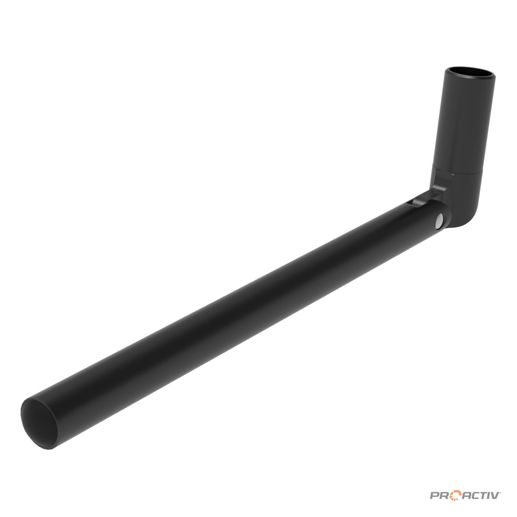 PRO ACTIV Ersatzteil – Fußauflagegelenk "V-Form" 97° links