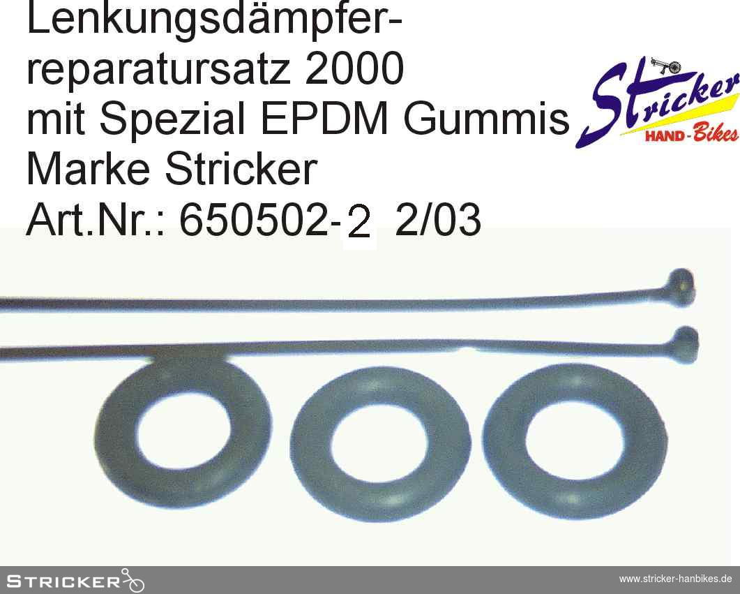Lenkungsdämpferreparatursatz City,Ultra – Stricker Handbikes, Bestellnummer 650502-2