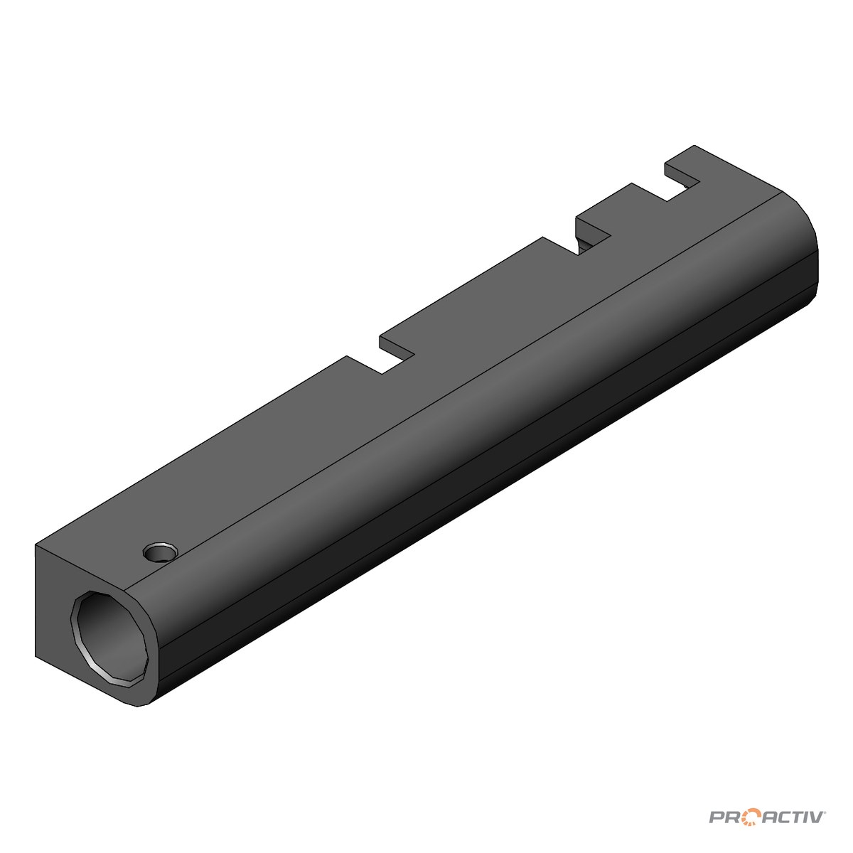 PRO ACTIV Ersatzteil – Kippstützenhalter LIFT, 200mm lang