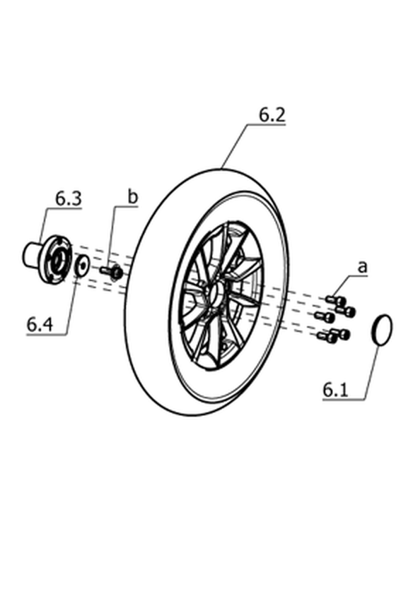 Rad ø320mm (12½") (Code 815)