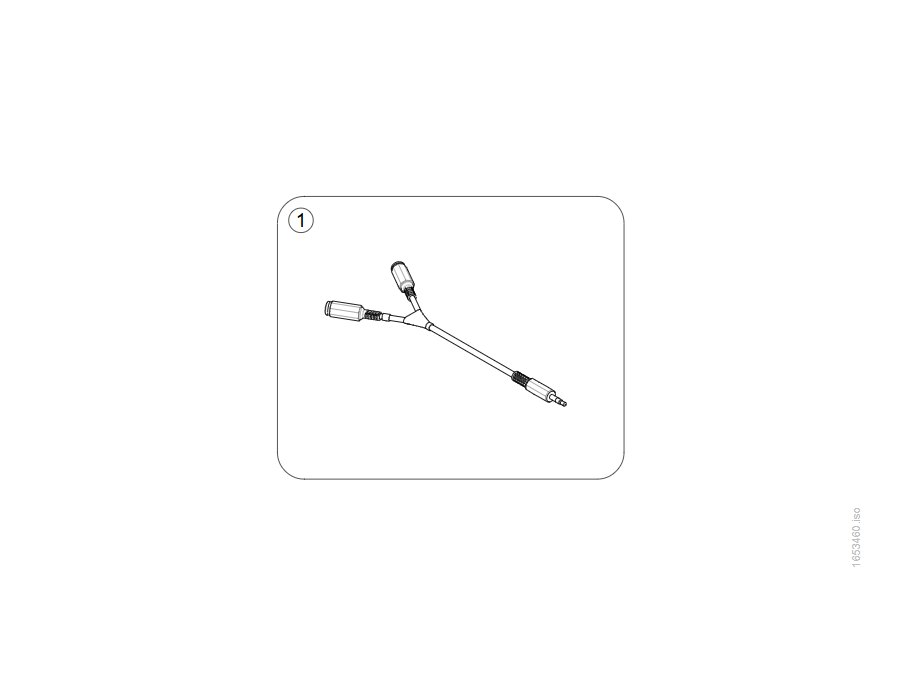 Stereo-Mono-Splitter Kabel