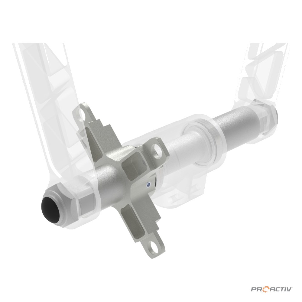 PRO ACTIV Ersatzteil – Tretlagerwelle 226mm Griffweite 45cm