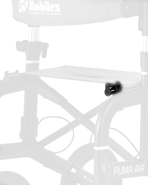 Mobilex Taschenhalter, linke Seite, für Puma Air Rollator