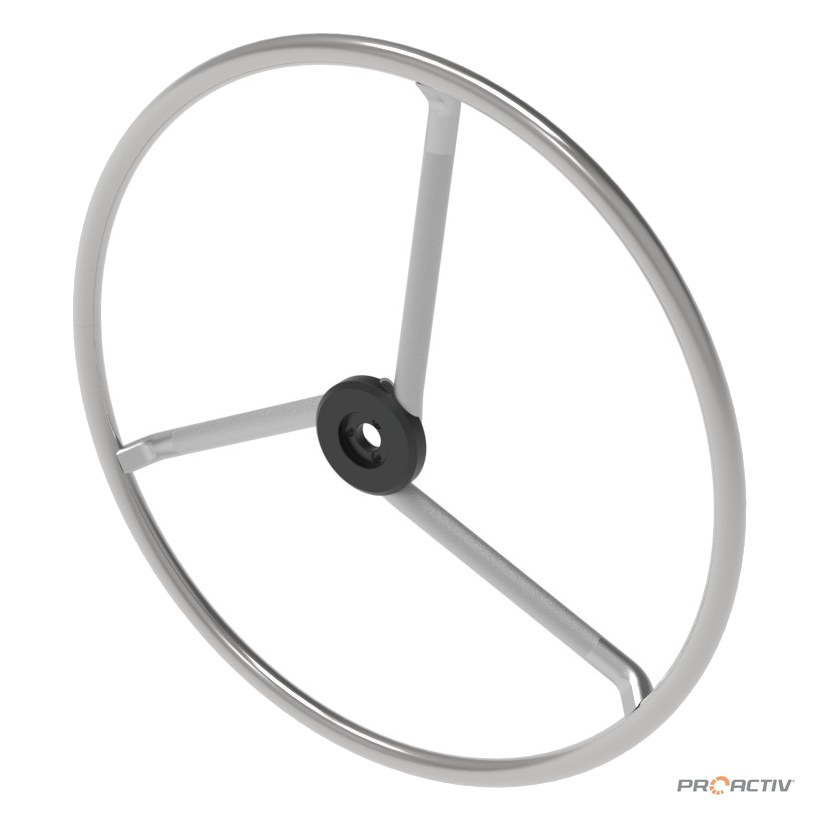 PRO ACTIV Ersatzteil – Einhandgreifring 3-Speichen 24"