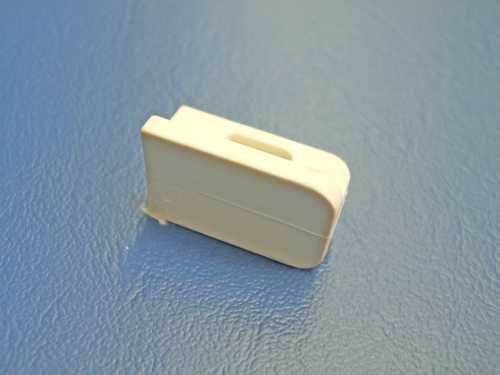 Anschlagpuffer Weiß / Gummi 32 x 20 x 15 MM