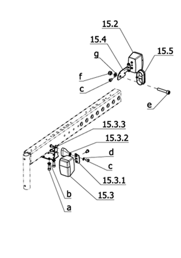 Elektronik R-Net – Beleuchtung für Elektronik-Rollstuhl (Code 702-932)